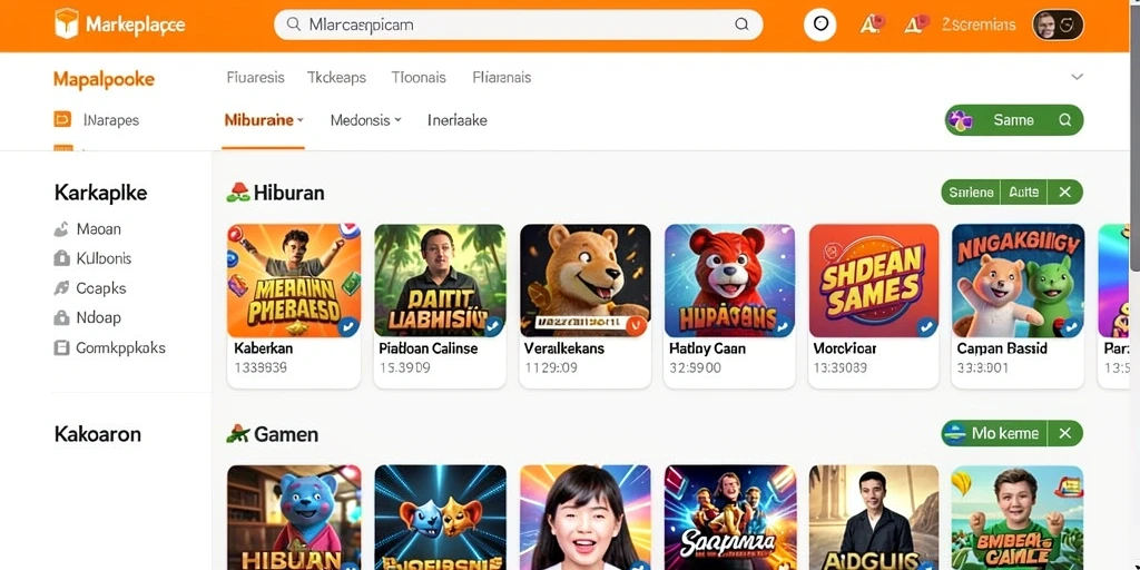 Tampilan antarmuka yang menarik dan mudah digunakan.
