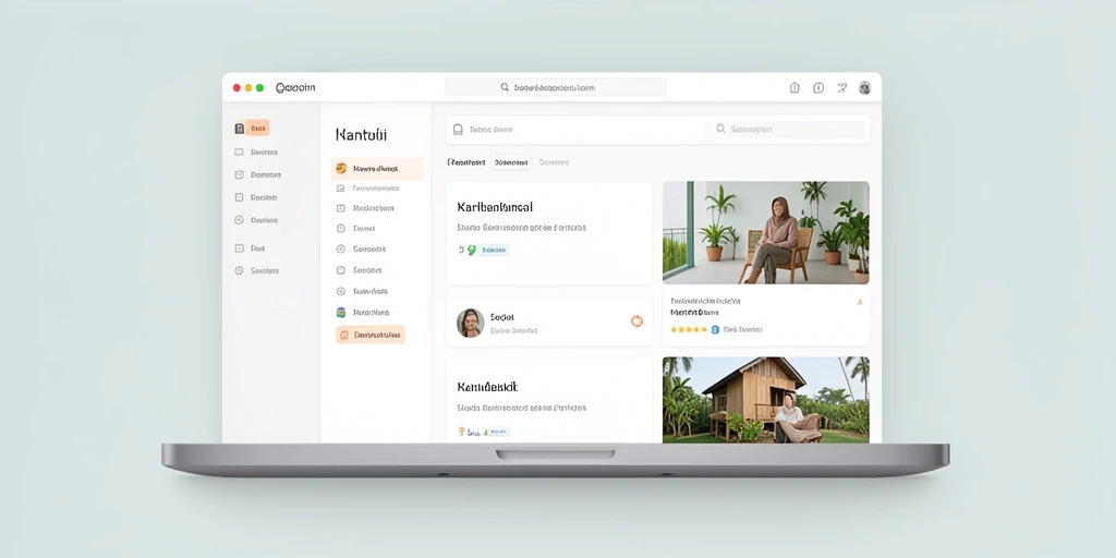 Tampilan utama ARIESTOGEL yang menarik dan user-friendly.