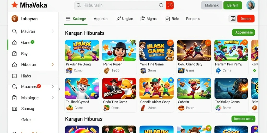 Tampilan antarmuka yang menarik dan mudah digunakan.