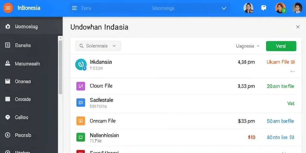 Tampilan antarmuka yang menarik dan modern.