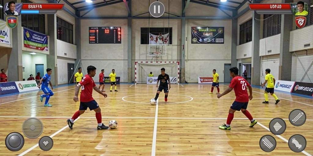 Tampilan awal yang menarik dan mudah dipahami.