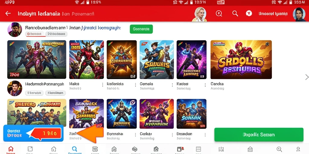 Tampilan awal yang menarik dan intuitif.