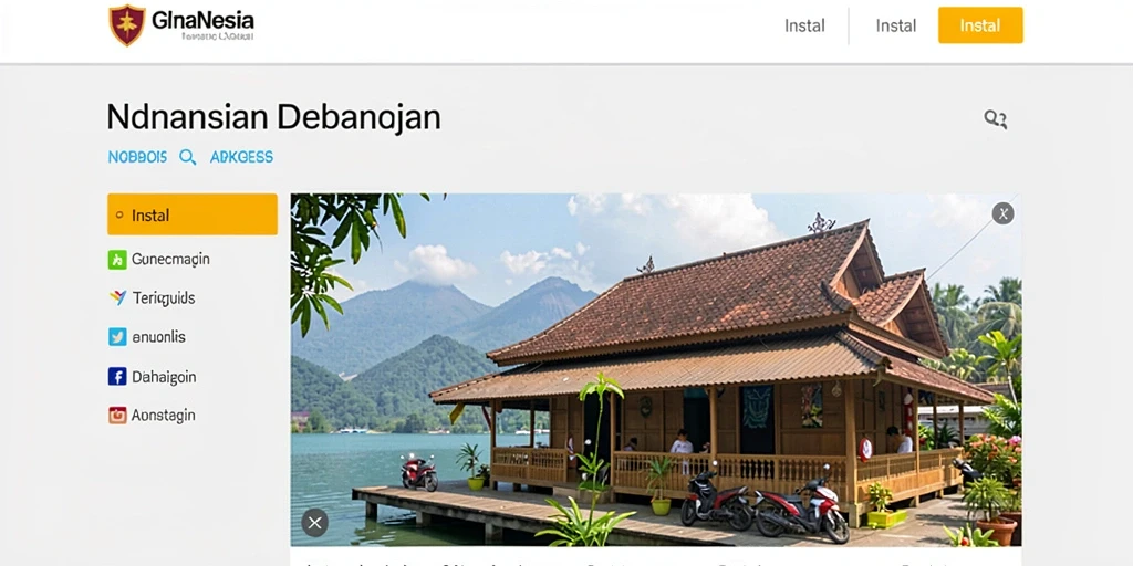 Tampilan antarmuka yang menarik dan user-friendly.