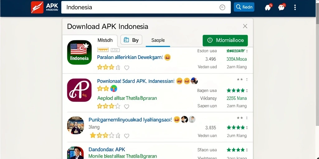 Tampilan grafis yang menarik dan penuh warna.