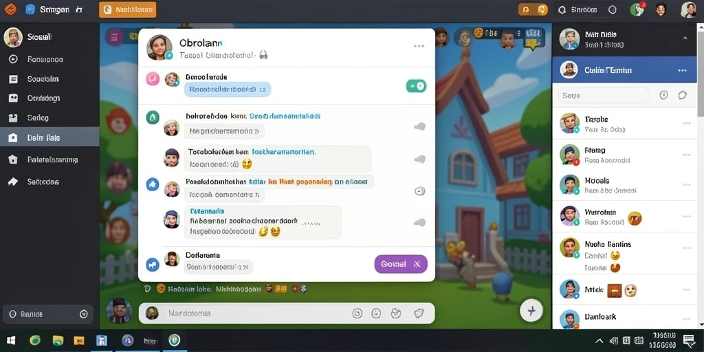 Screenshot menampilkan grafis yang memukau pada HUGO77.