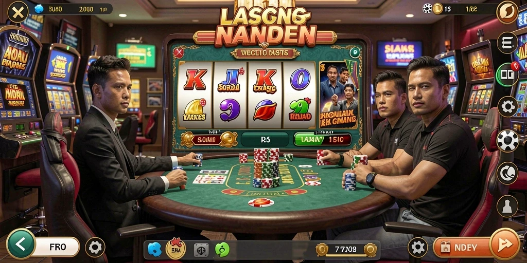 Tangkapan layar menunjukkan suasana pertempuran yang intens.