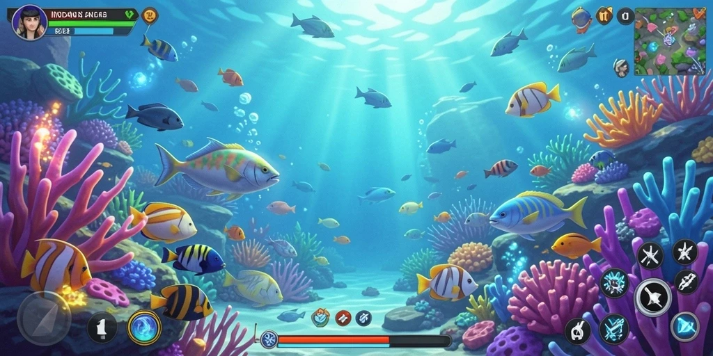 Tampilan antarmuka IDRGAME yang ramah pengguna.
