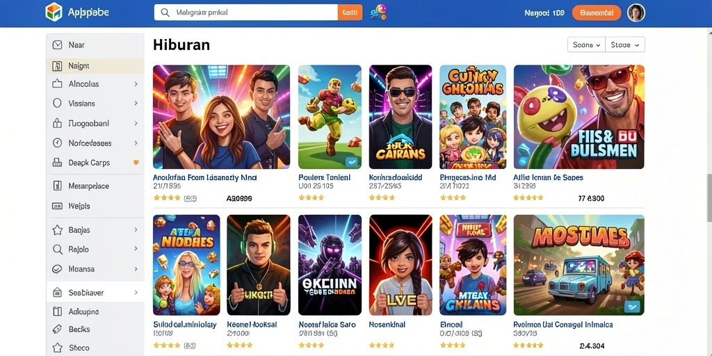 Tampilan antarmuka yang menarik dan mudah digunakan.