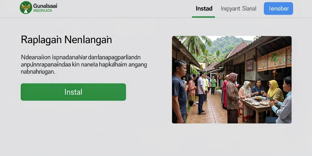 Tampilan antarmuka yang ramah pengguna.