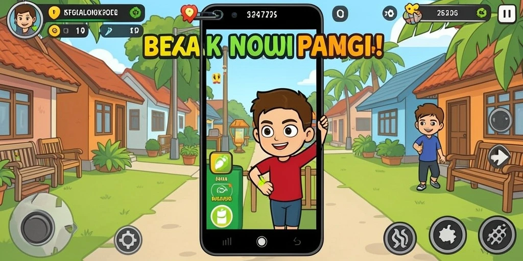 Tangkapan layar menunjukkan dunia indah NEKOTOTO.
