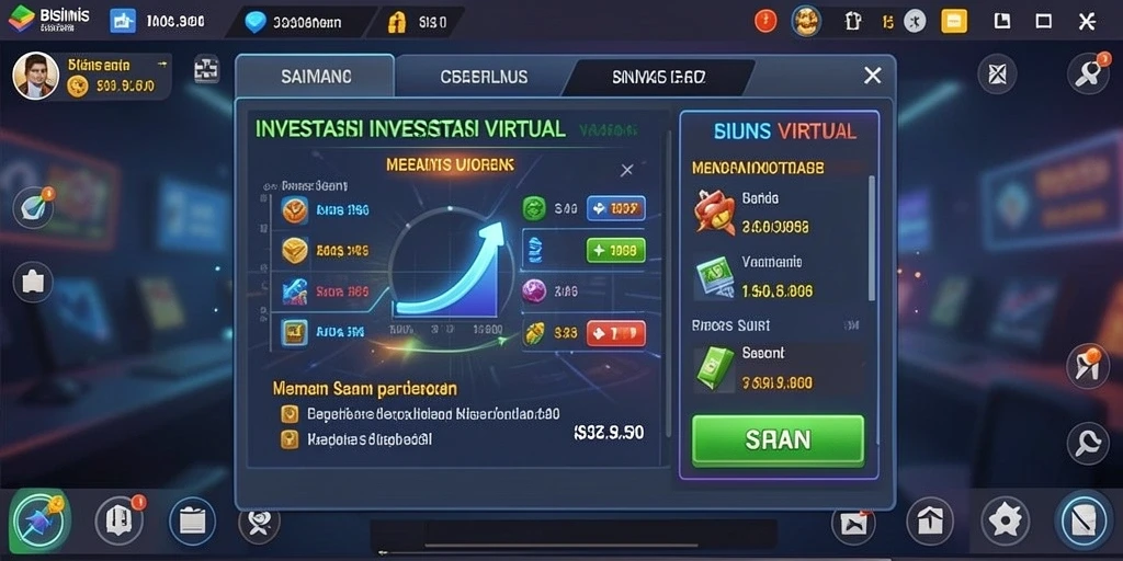 Tampilan awal game dengan grafis yang menakjubkan.