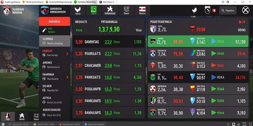 Screenshot aplikasi saat karakter beraksi di level tinggi.